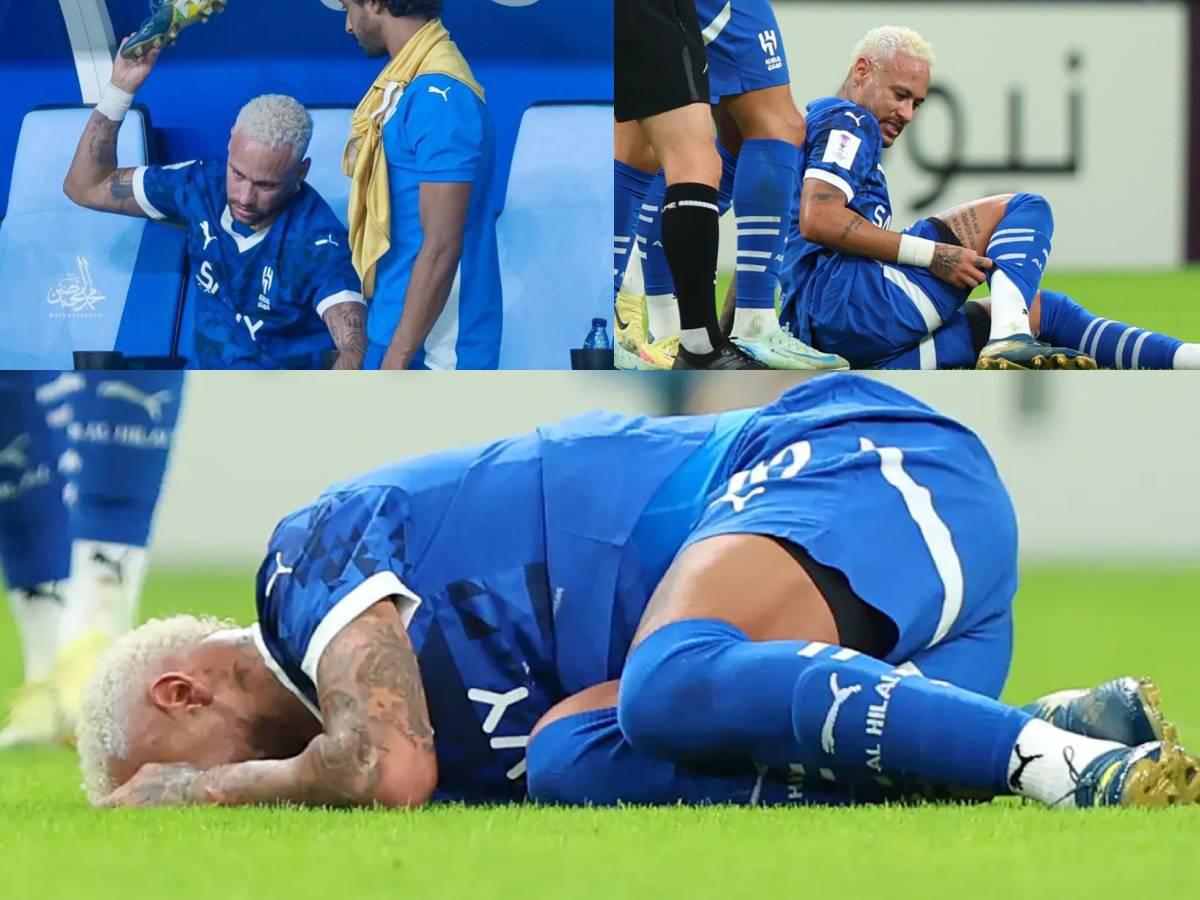 Neymar y su furia por volverse a lesionar con Al Hilal: “los médicos ya me habían advertido” ¿Cuánto tiempo estará de baja?
