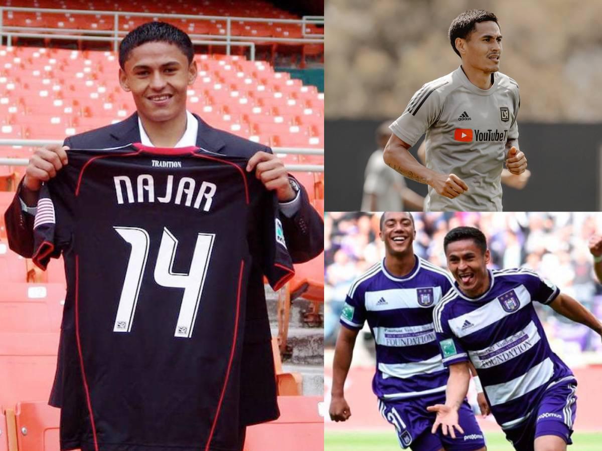 Andy Nájar llega a 15 años como profesional y vestirá la camisa de un quinto equipo en su trayectoria