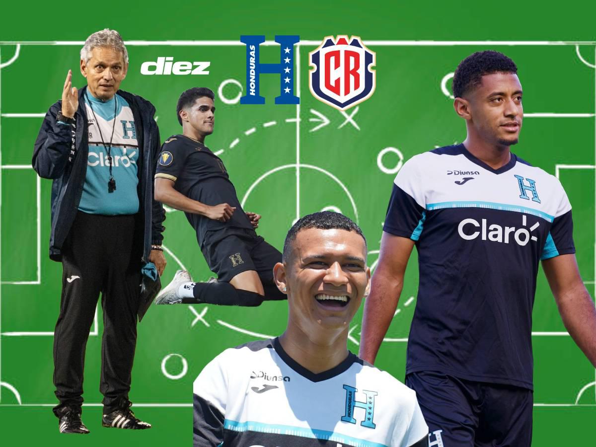 ¿Y Choco Lozano? Así se perfila el 11 titular de Honduras para derribar a Costa Rica en el Morazán por la eliminatoria
