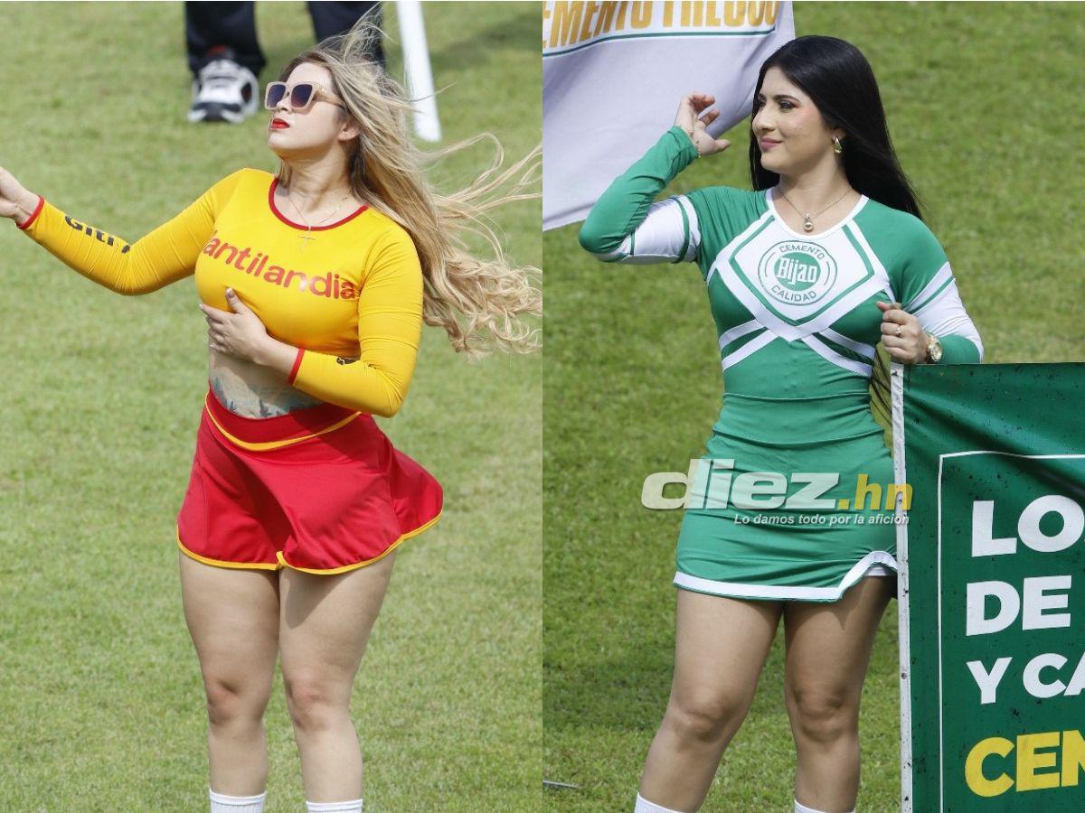 Las guapas que cautivaron en el Marathón-Victoria y la mascota del verde al descubierto: ¡polémica en el Olímpico!