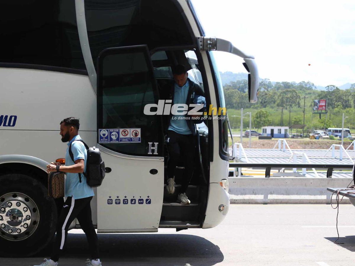 A la casa de Messi: Los 11 jugadores de Honduras que viajaron a Miami y Rueda causó furor en el Aeropuerto de Palmerola