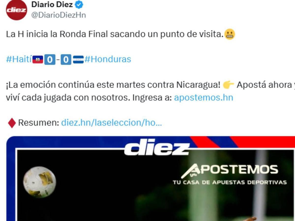 Periodista de Panamá se mofa de Honduras y reconocido portero de Liga Nacional se molesta tras empate de la Bicolor