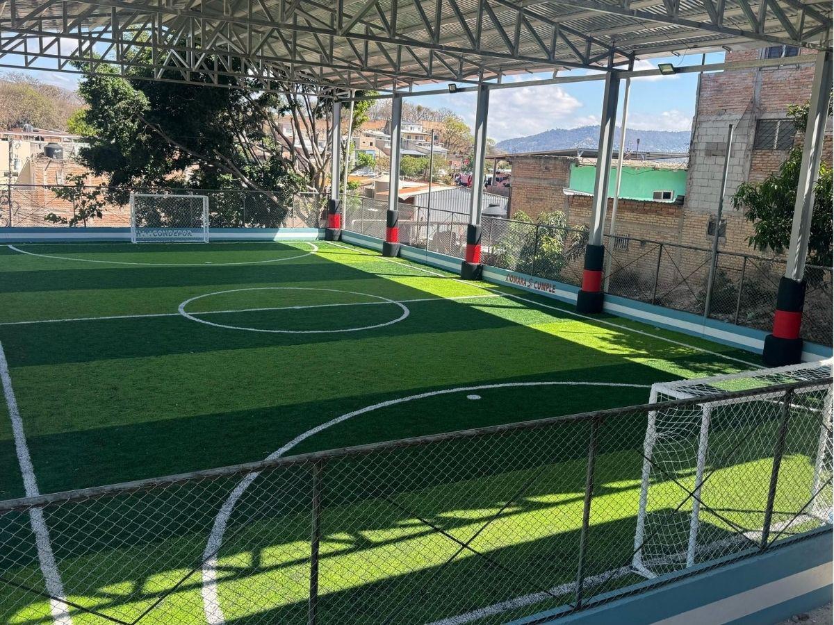 Condepor inaugurará canchas sintéticas en dos colonias importantes de Tegucigalpa