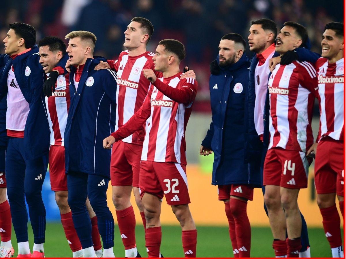 Furor por Luis Palma: Las fotos que dejó el estreno goleador del hondureño con el Olympiacos en Copa de Grecia