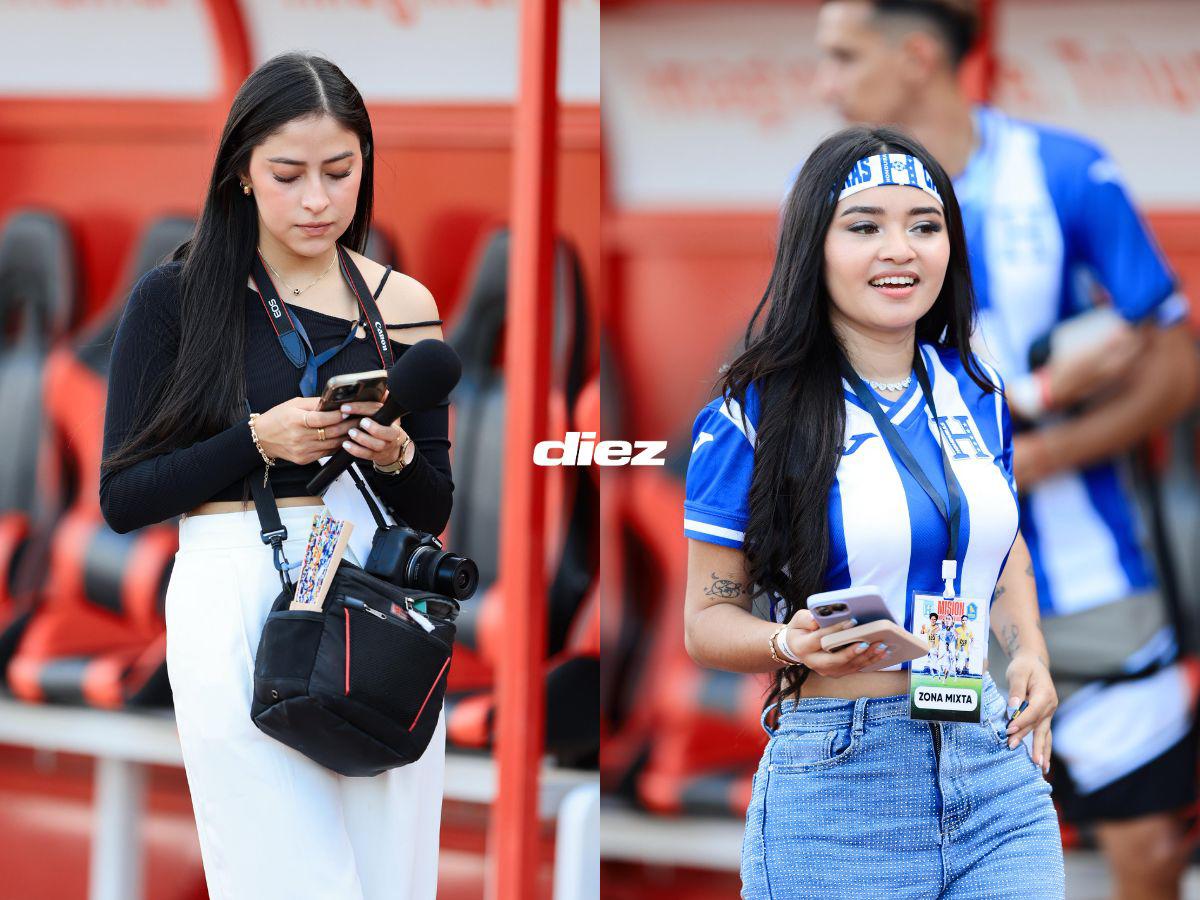 ¡Mamita querida! Milagros Flores robó suspiros y la belleza hondureña cautivó en la previa del juego de tiktokers