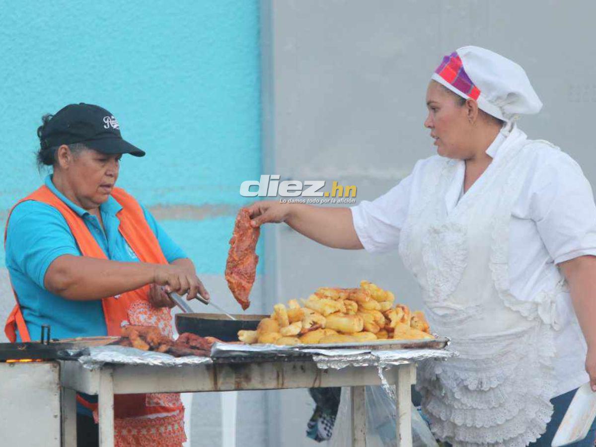 No se vio en TV: Bronca de Auzmendi, las bellas hinchas de Real Sociedad y la frustración del Motagua en el Nacional