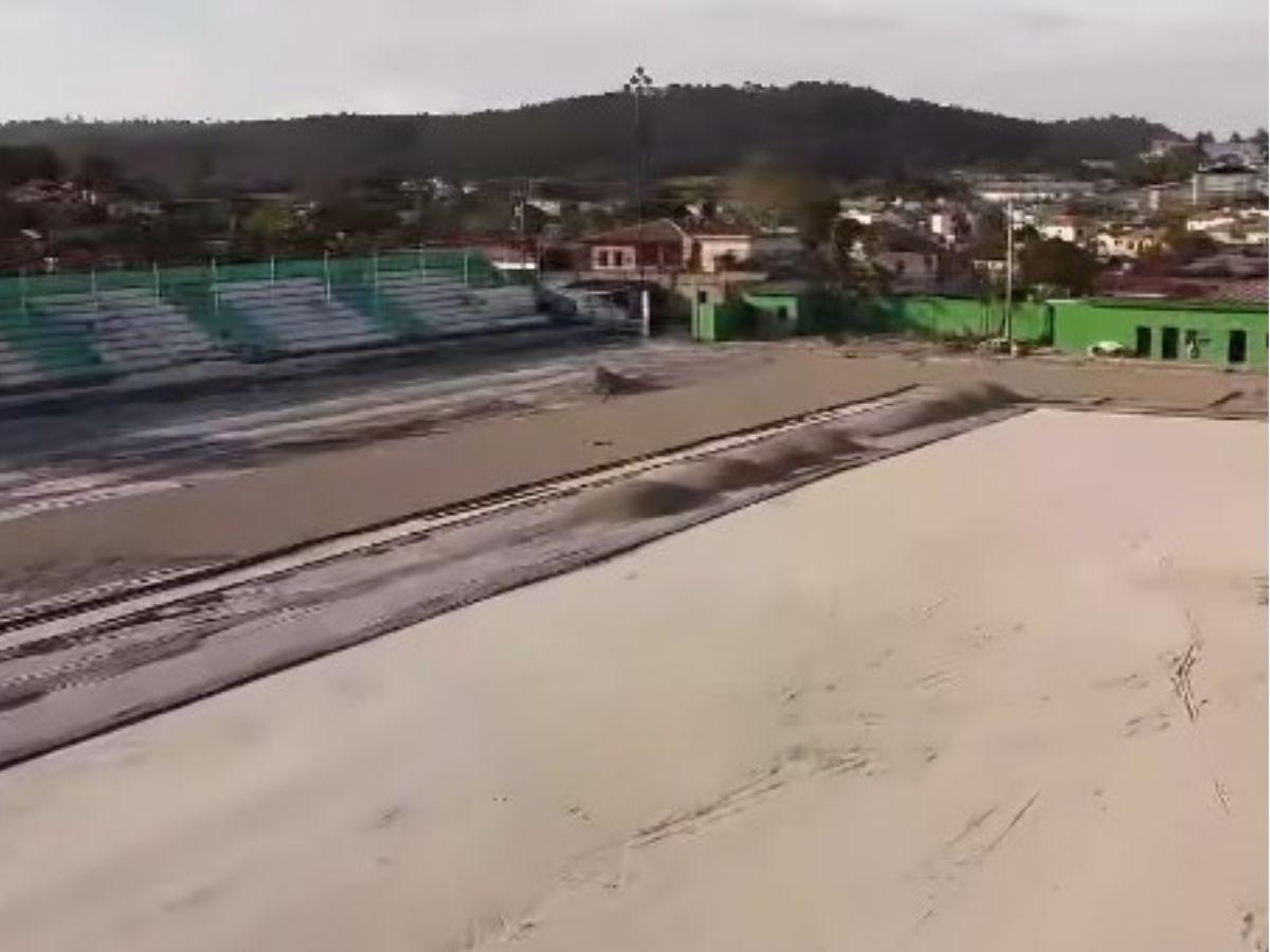 A todo vapor: Condepor muestra avances de la remodelación de exestadio de la Liga Nacional de Honduras