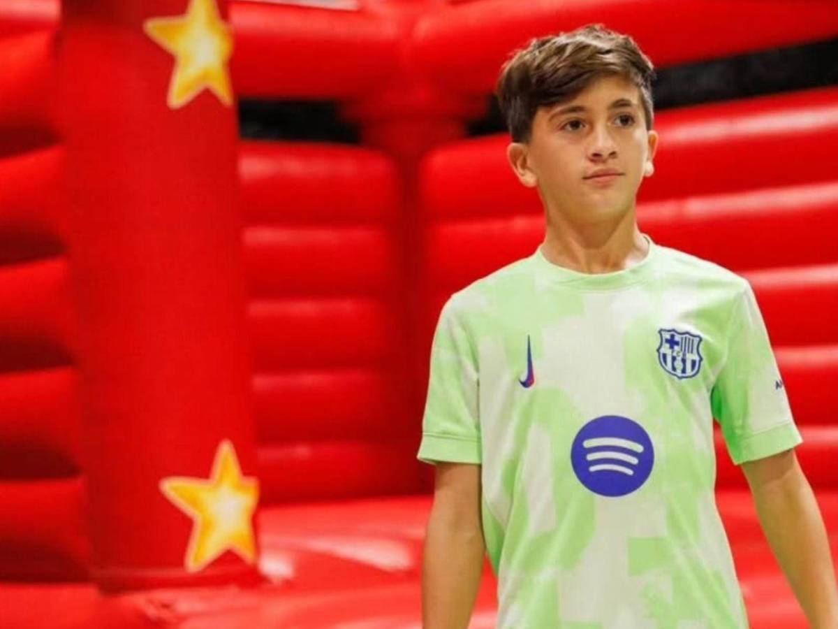 Thiago Messi da giro inesperado e ilusiona al Barca: Quiero defender los colores