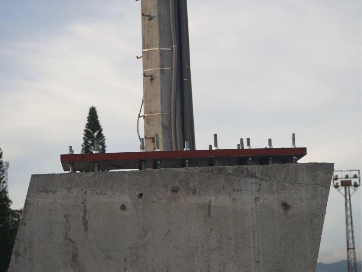Condepor pone en marcha una de las fases decisivas de la instalación del nuevo techado en el Estadio Nacional