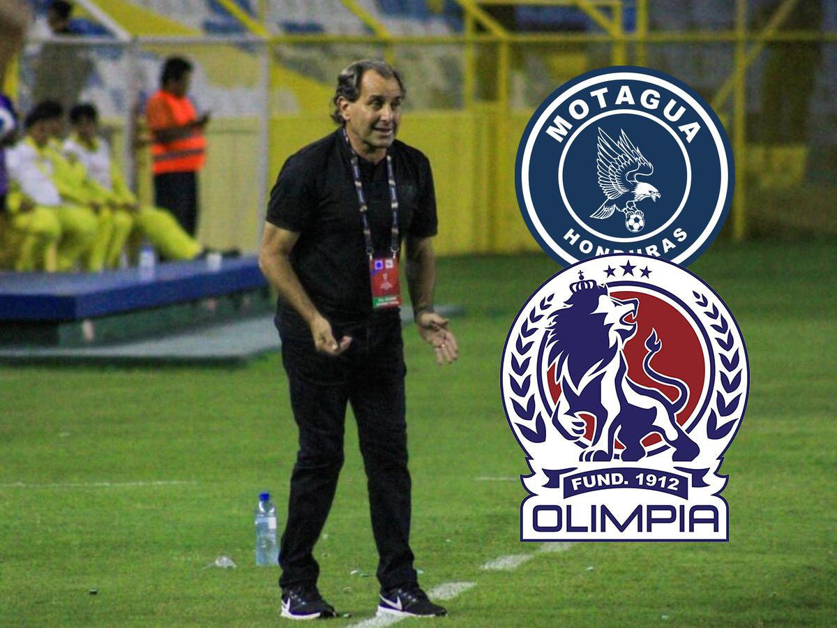 DT del Águila avisa a Diego Vazquez: “Olimpia y Motagua son dos equipos completamente distintos”