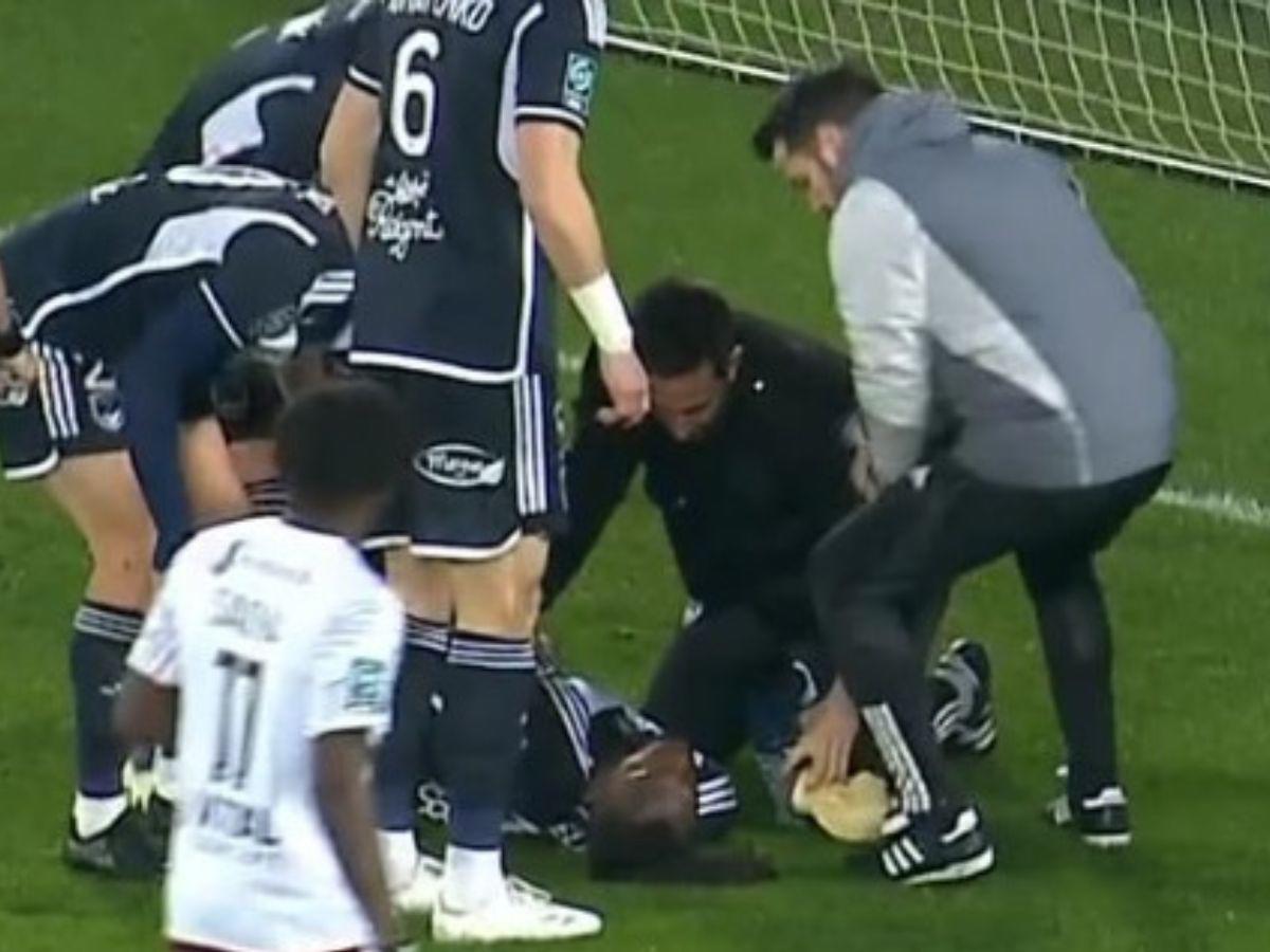 Los escalofriantes momentos que vivió Alberth Elis tras recibir fuerte golpe en su cabeza en la Ligue 2 de Francia