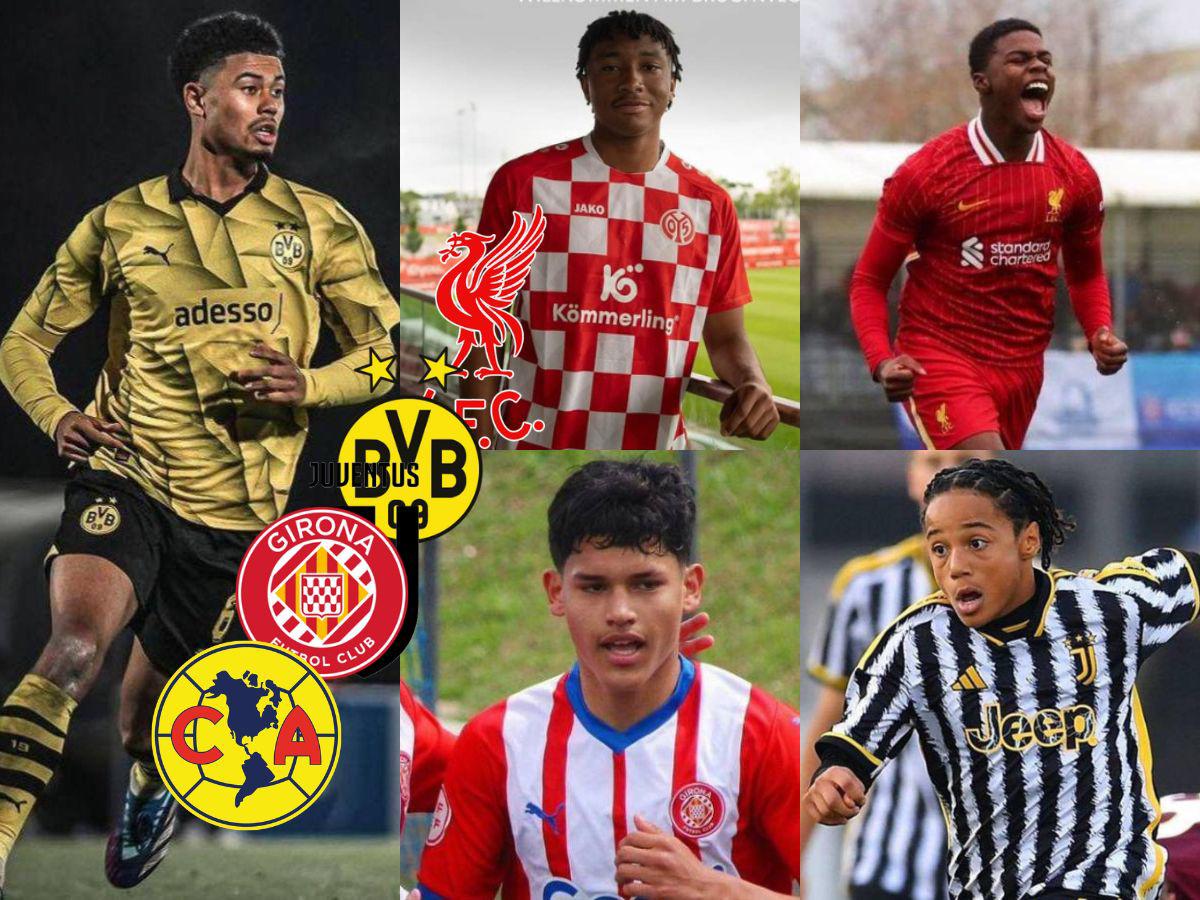 ¡De la Juventus y el Dortmund! Las joyitas de sangre catracha que podrían reforzar a la Selección de Honduras