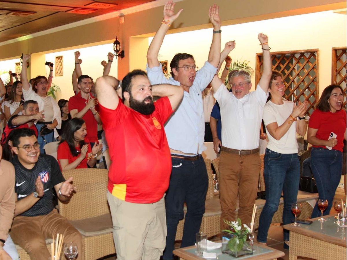 España también vibró en Honduras tras ganar la cuarta Eurocopa: ¡El Estadio Virtual de DIEZ fue un éxito!