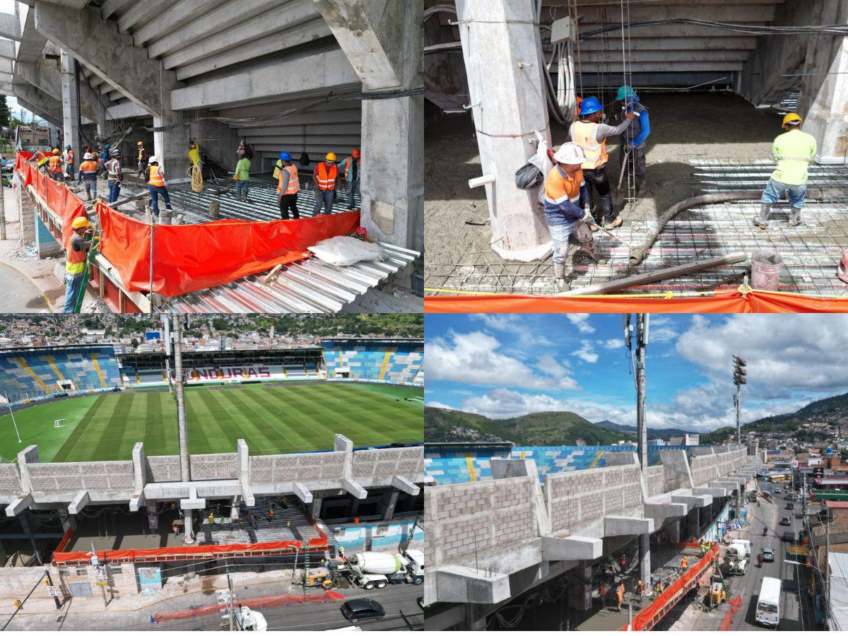 Revelan avances de la construcción del moderno centro comercial que tendrá el Estadio Nacional Chelato Uclés