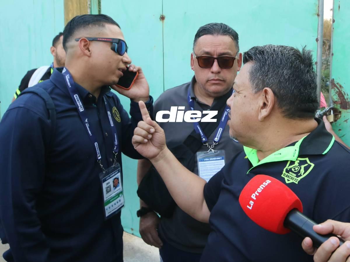 Plantel de Motagua esperó a Romario, bellezas y ¿Entró Emilio al estadio?