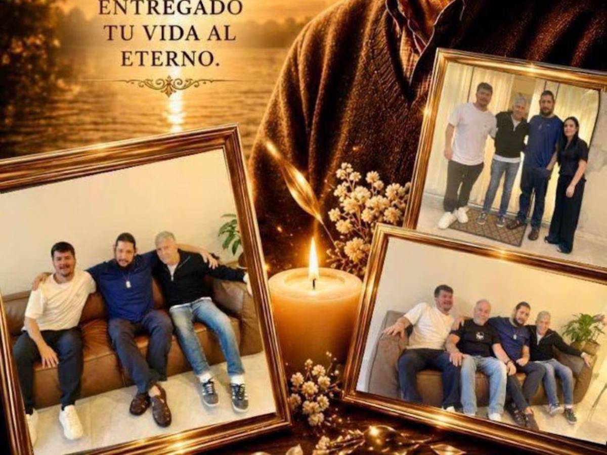 Sale a luz la última foto de Jorge Messi con vida: Hoy se entregaron al Señor