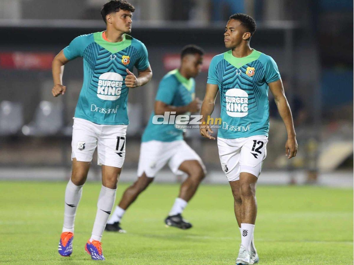 Chica de bolso rosado cautiva, las lindas hinchas del Motagua en el Nacional y novia de Auzmendi se hizo presente