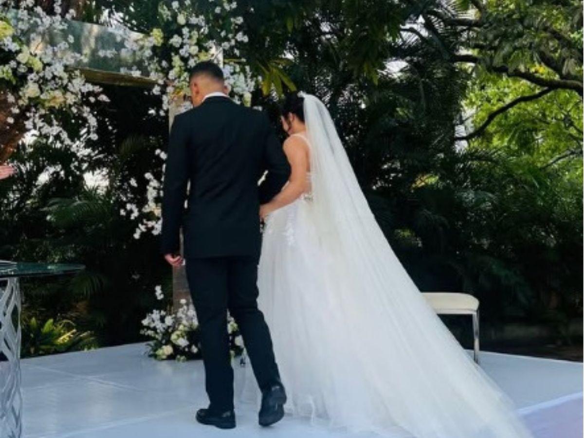 Carlos Pineda se casó con la bella Daniela Hernández: así fue la espectacular boda del jugador de Olimpia, con invitados de lujo