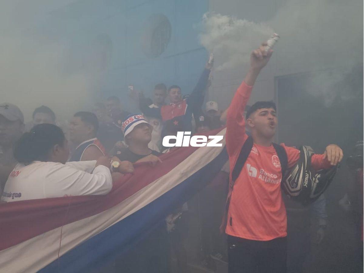 No se vio en TV: ¡infierno blanco en el Nacional! Así festejó Olimpia su reinado de las vueltas regulares del Apertura