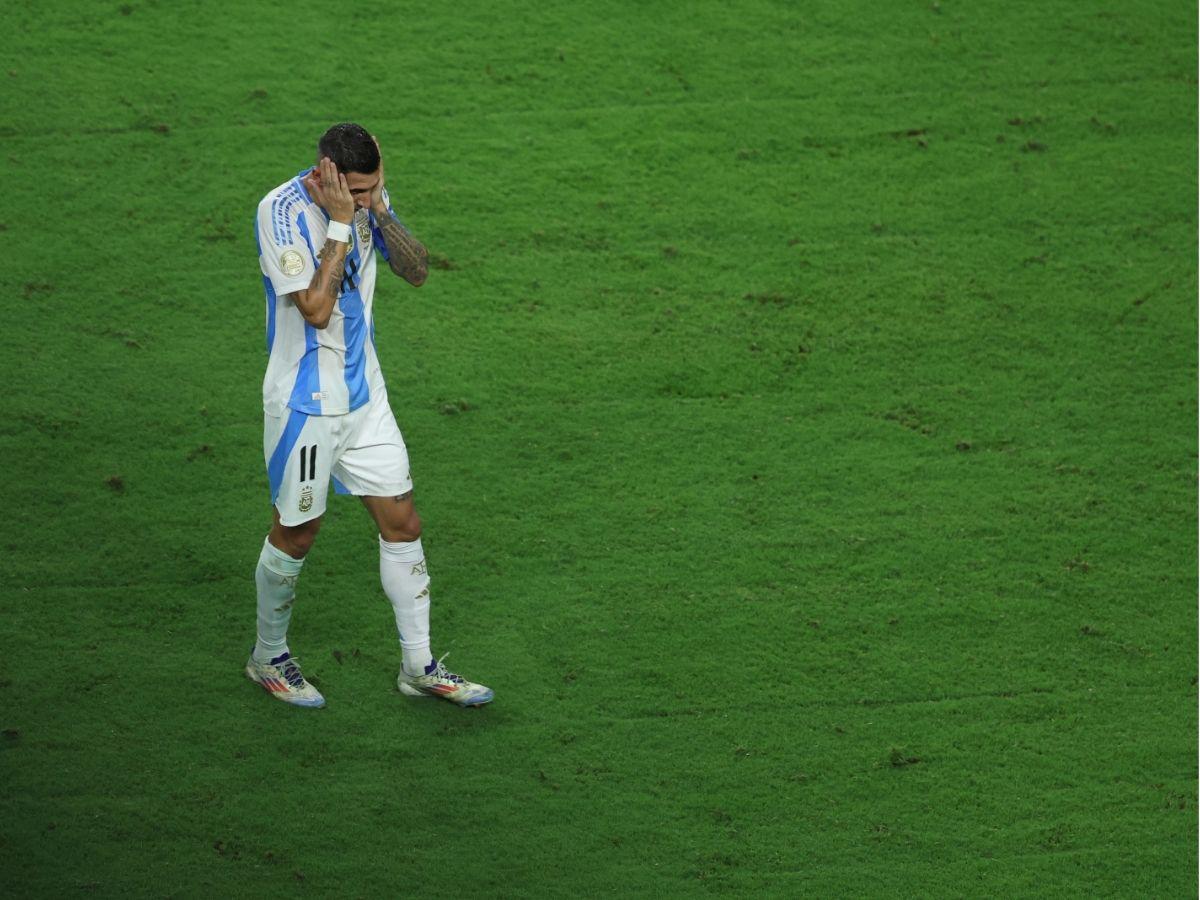 El llanto desconsolado de Messi, su horrible lesión de tobillo y las lágrimas de Di María en la final de Copa América