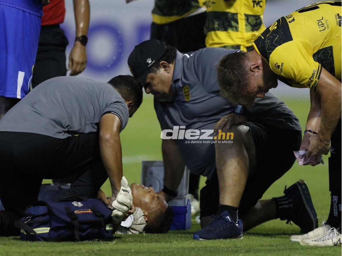 Afición del Real España sorprende con gigantesca manta, Blackburn silenció el Morazán y las bellas chicas
