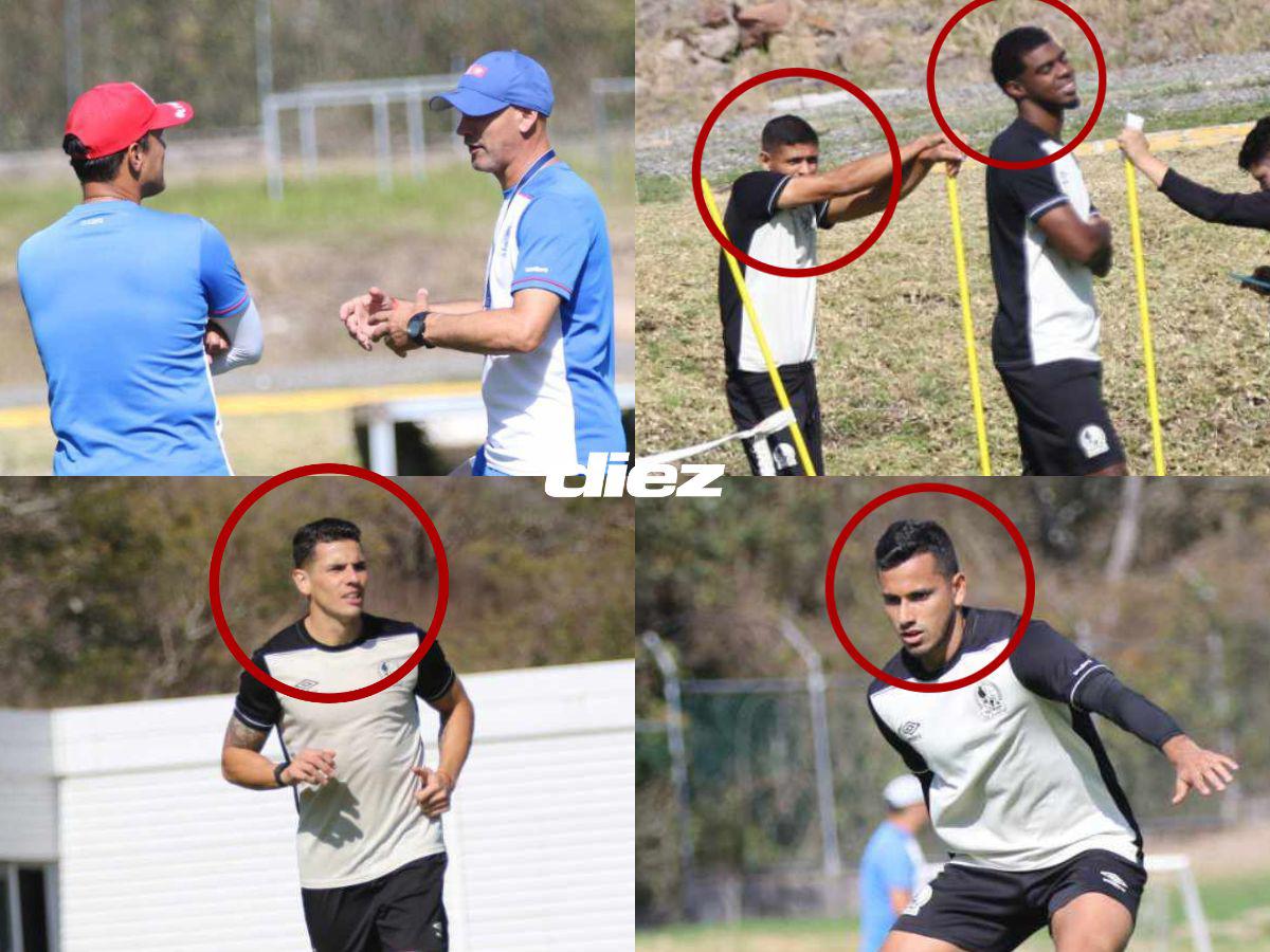 Edwin Rodríguez a todo vapor y los tres lesionados de Olimpia que están por volver: Así entrenó el león tras recuperar el liderato