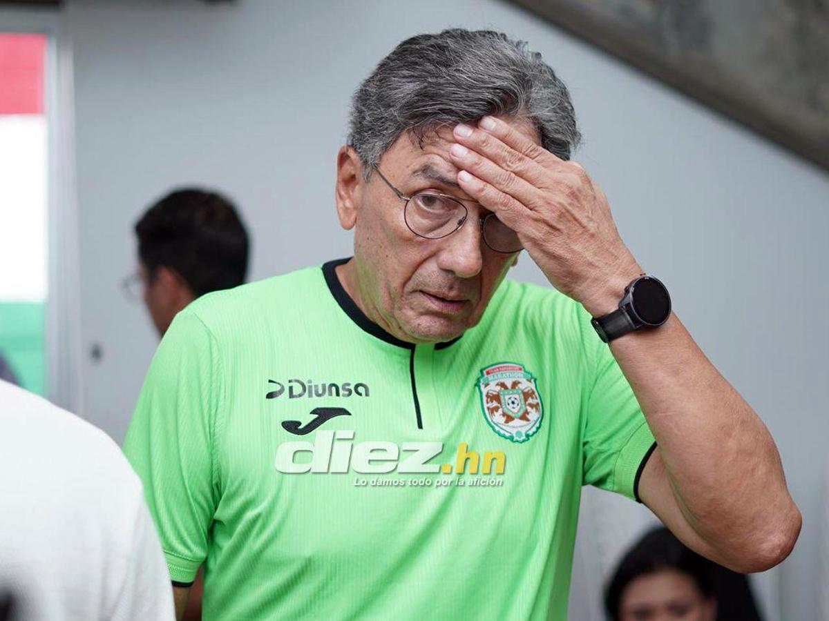 Salomón Názar es historia en el Marathón; el club verde ha decidido no renovarle contrato y buscan nuevo técnico