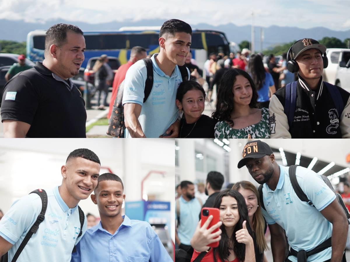 Luis Palma fue el más solicitado, locura por Honduras y angustia ante posible baja, así fue la salida a México