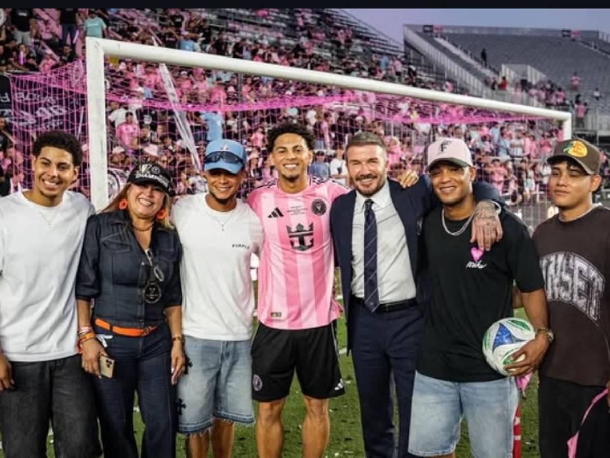 Imágenes: Messi, Antonela y Beckham presentes en el festejo privado de David Ruiz tras ganar el Inter Miami la MLS