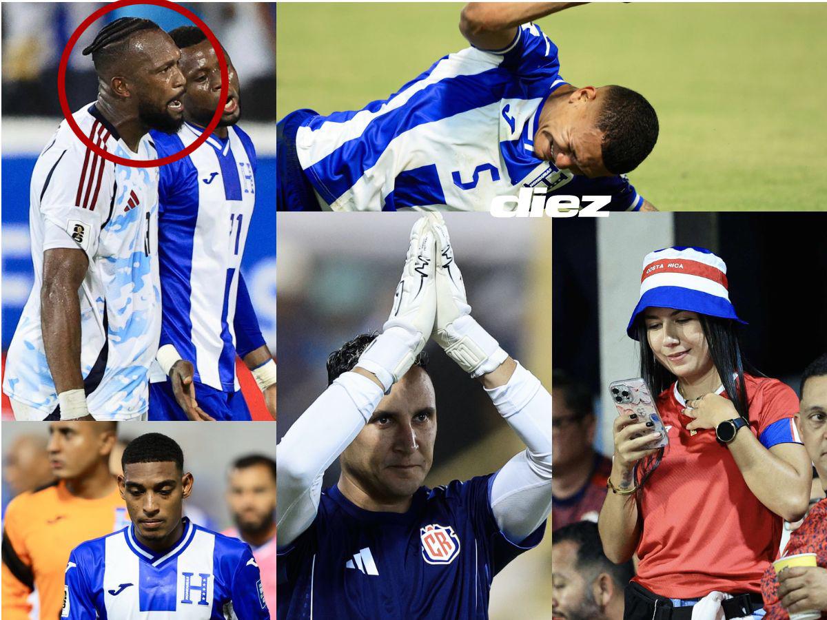 No se vio en TV: Amargura de Honduras, el gesto de Keylor Navas en el Morazán, Supremo causó furor y burla de Waston