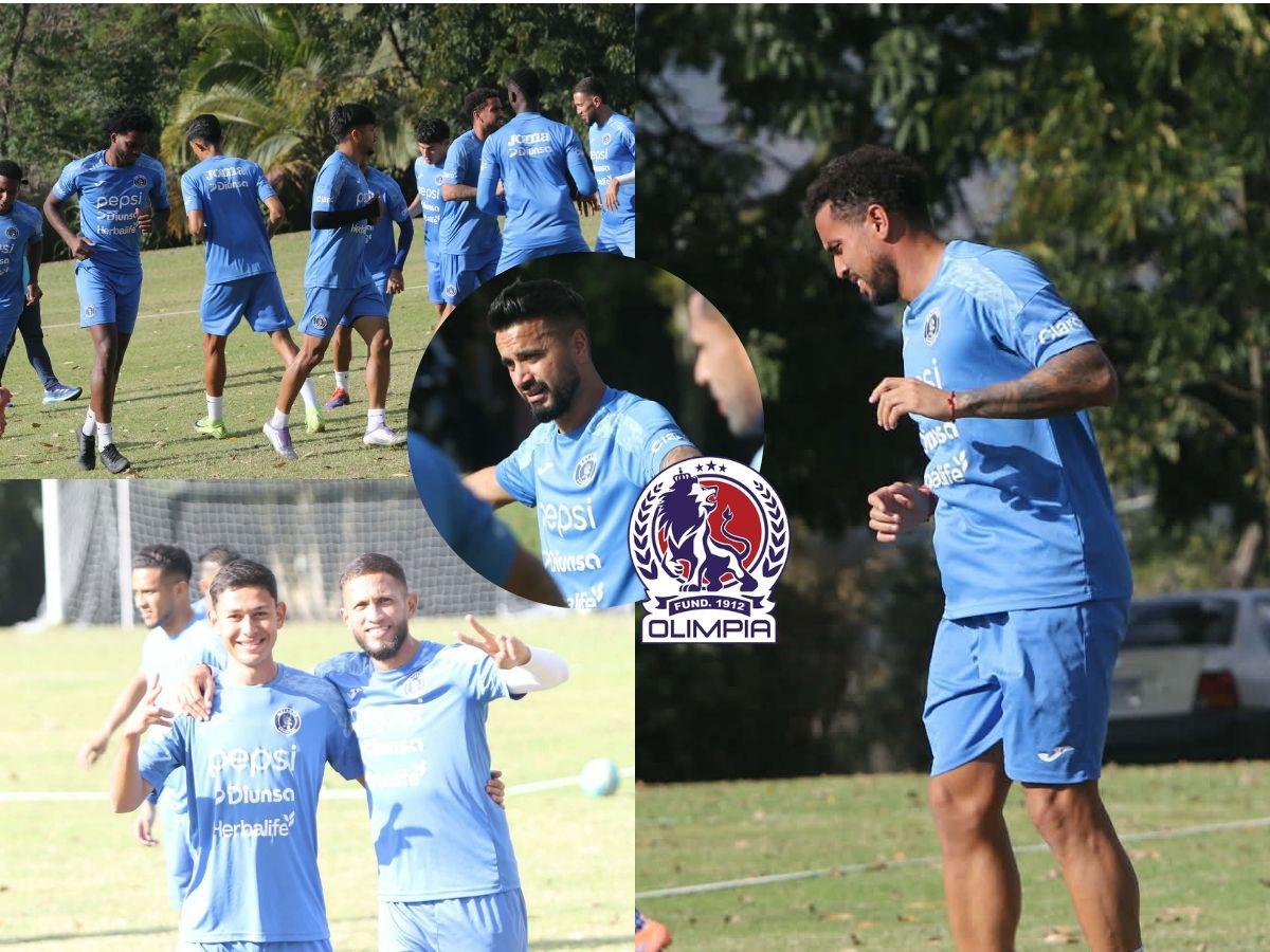Lo que pasó con Droopy Gómez tras el accidente y Rodrigo de Olivera quiere perforar al Olimpia: así entrenó Motagua