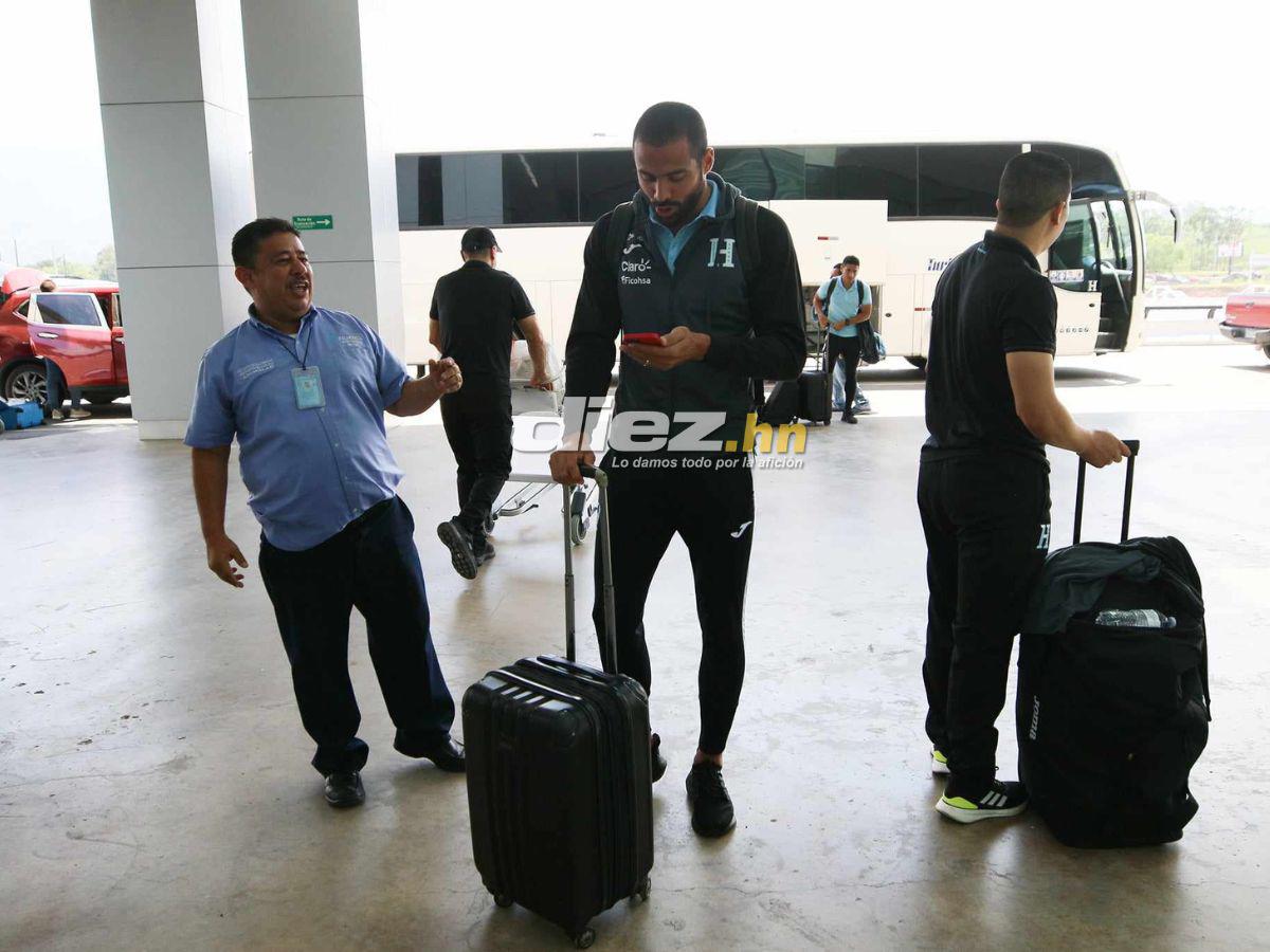 A la casa de Messi: Los 11 jugadores de Honduras que viajaron a Miami y Rueda causó furor en el Aeropuerto de Palmerola