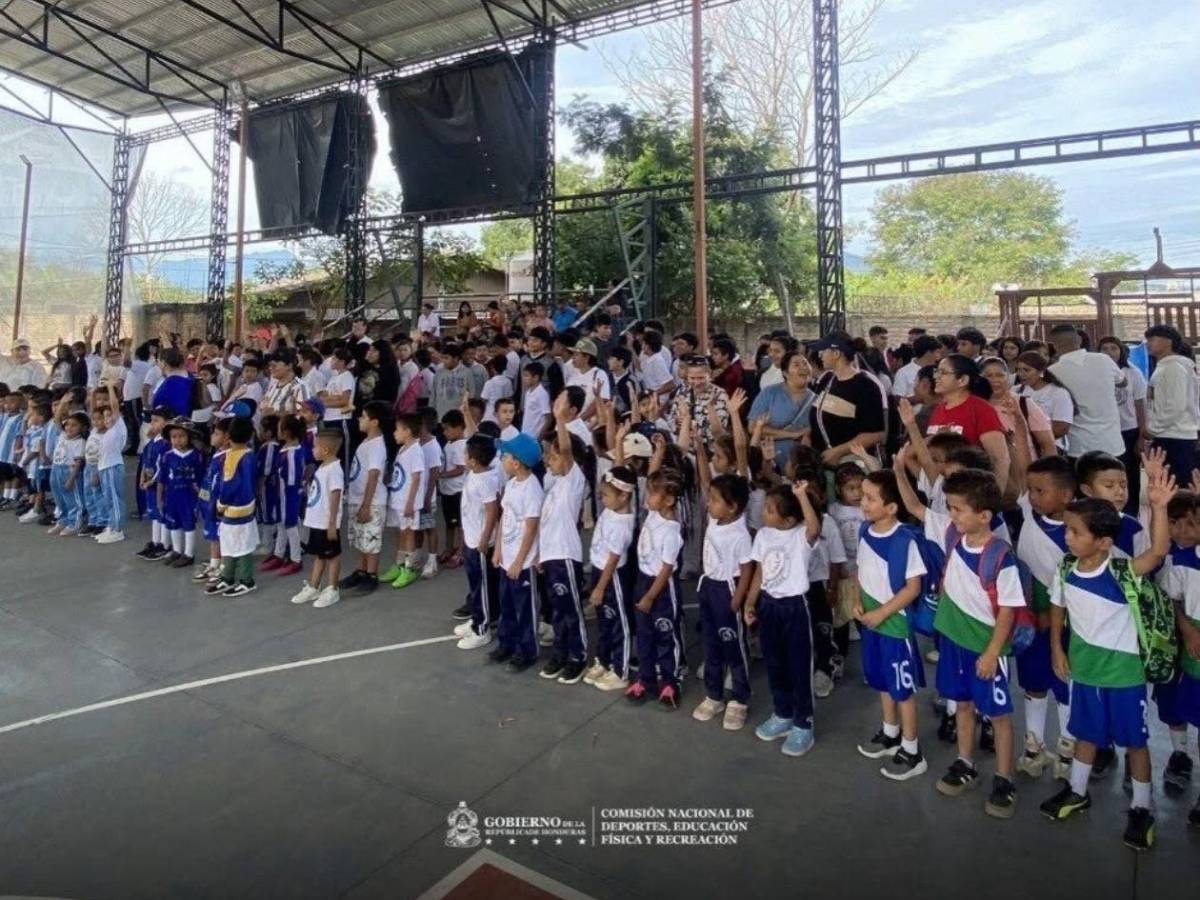 Condepor fortalece el deporte en Siguatepeque con exitosa jornada estudiantil
