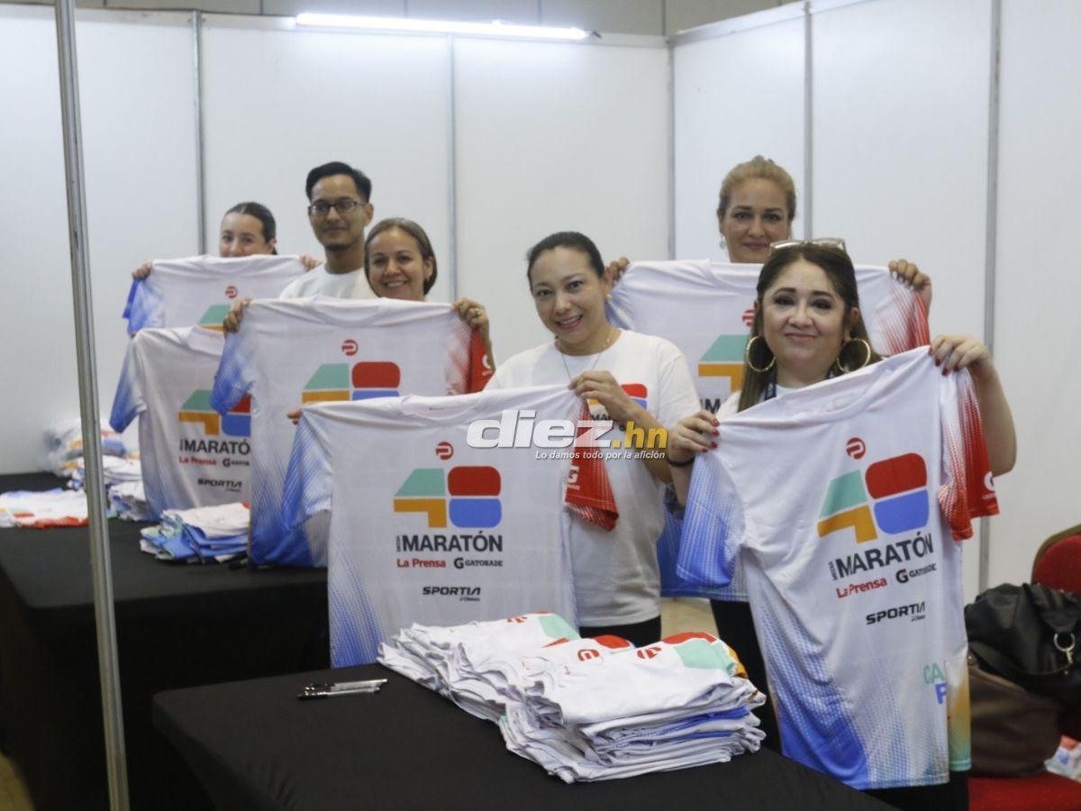 Fiebre por la Maratón La Prensa: así arrancó la entrega de kits en Expocentro, ¡sorpresas para los runners!