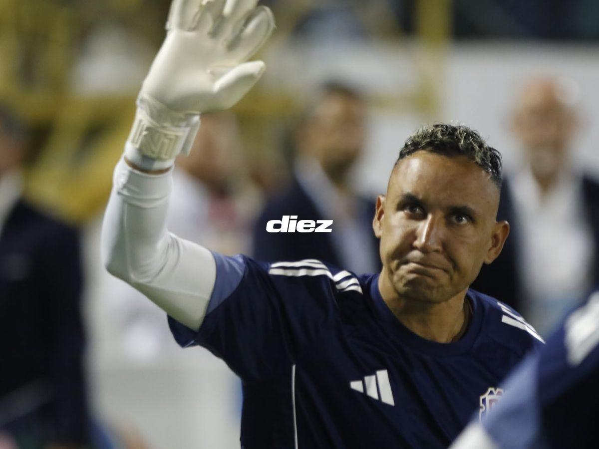 ¿Por qué no jugaron los alemanes? Las fotos del último partido de Keylor Navas con Costa Rica en suelo hondureño