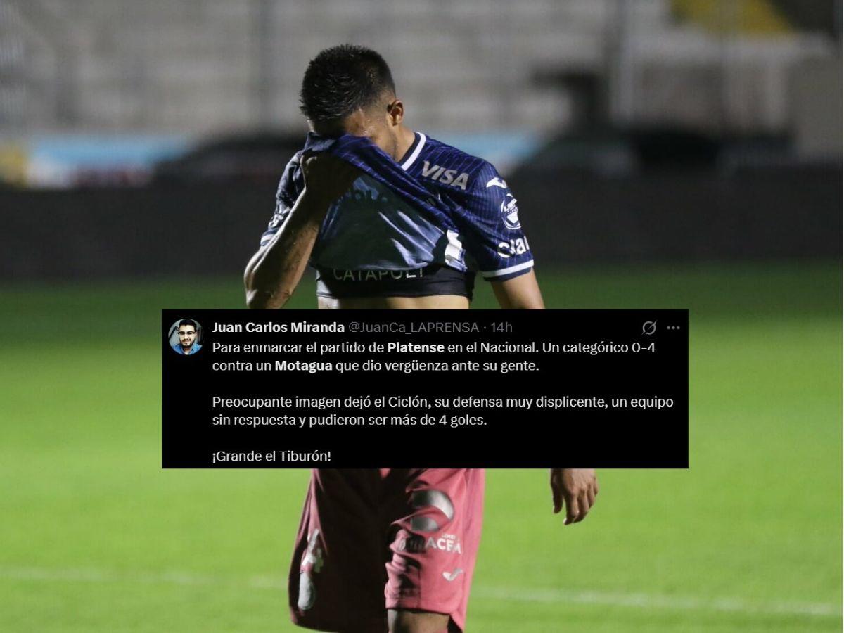 Motagua es un bochorno: Señalan los culpables de la humillante goleada ante Platense en Liga Nacional