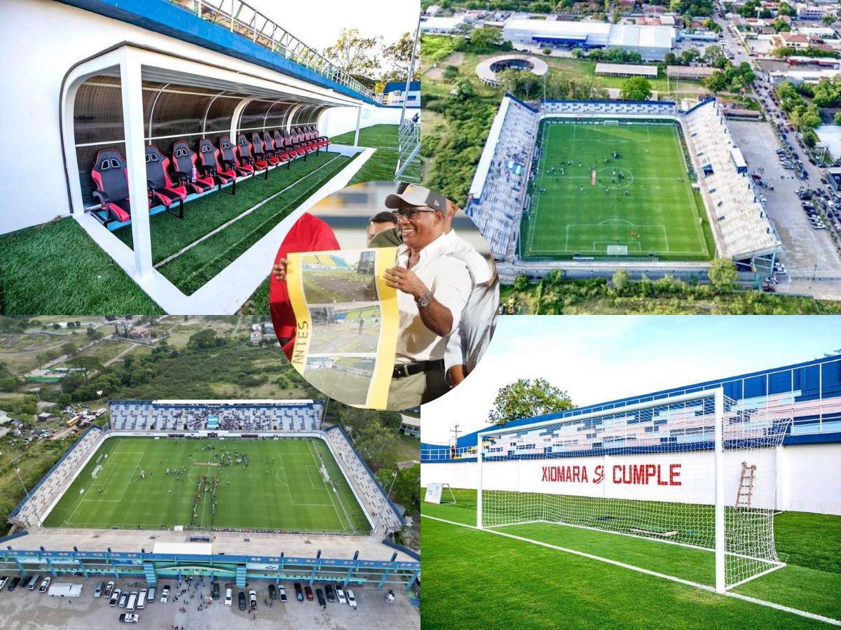 ¡Festeja el fútbol de Honduras! Reinauguran el Estadio Juan Ramón Brevé: Así lucen los cambios