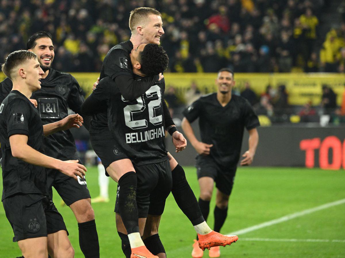 Borussia Dortmund firmó su sexta victoria consecutiva e iguala en puntos al Bayern Múnich en la Bundesliga