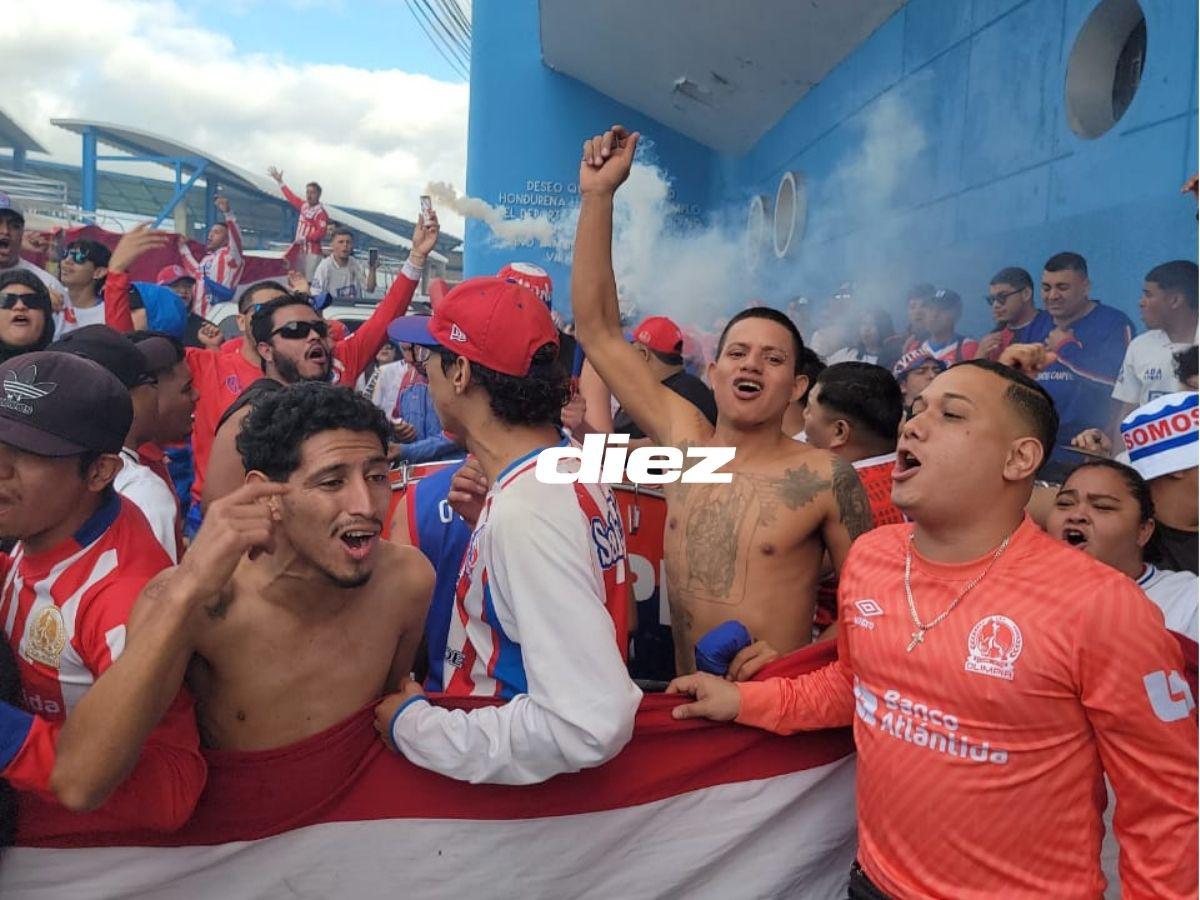 No se vio en TV: ¡infierno blanco en el Nacional! Así festejó Olimpia su reinado de las vueltas regulares del Apertura