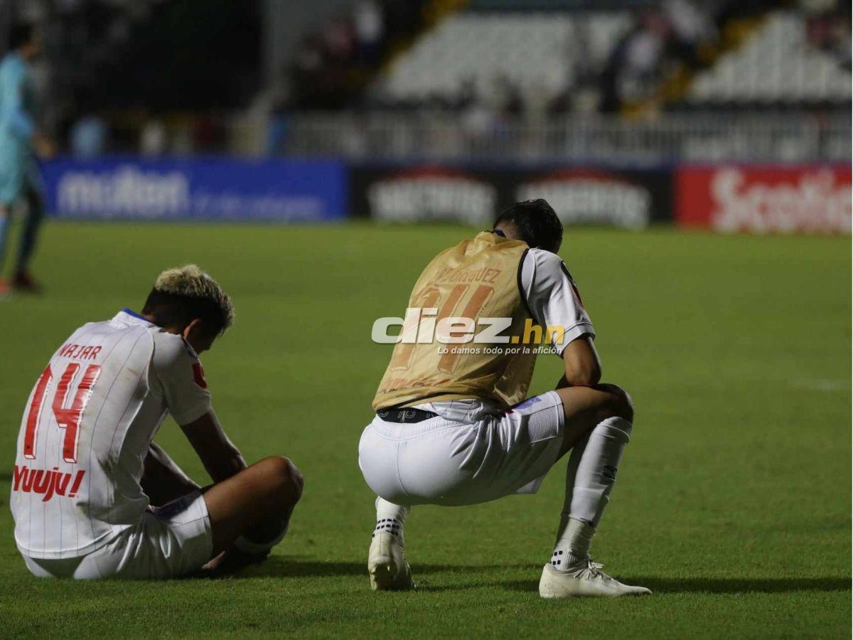 Llanto en Olimpia tras la eliminación, bronca del cuerpo técnico merengue con Antigua y tristeza en el Nacional