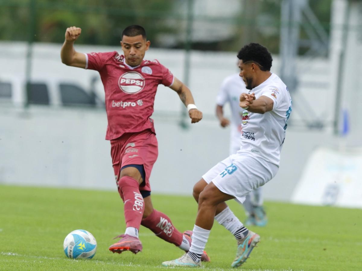 EN VIVO: Jhon Kléber rompe el cerrojo del Platense y Motagua está venciendo a los escualos en Puerto Cortés