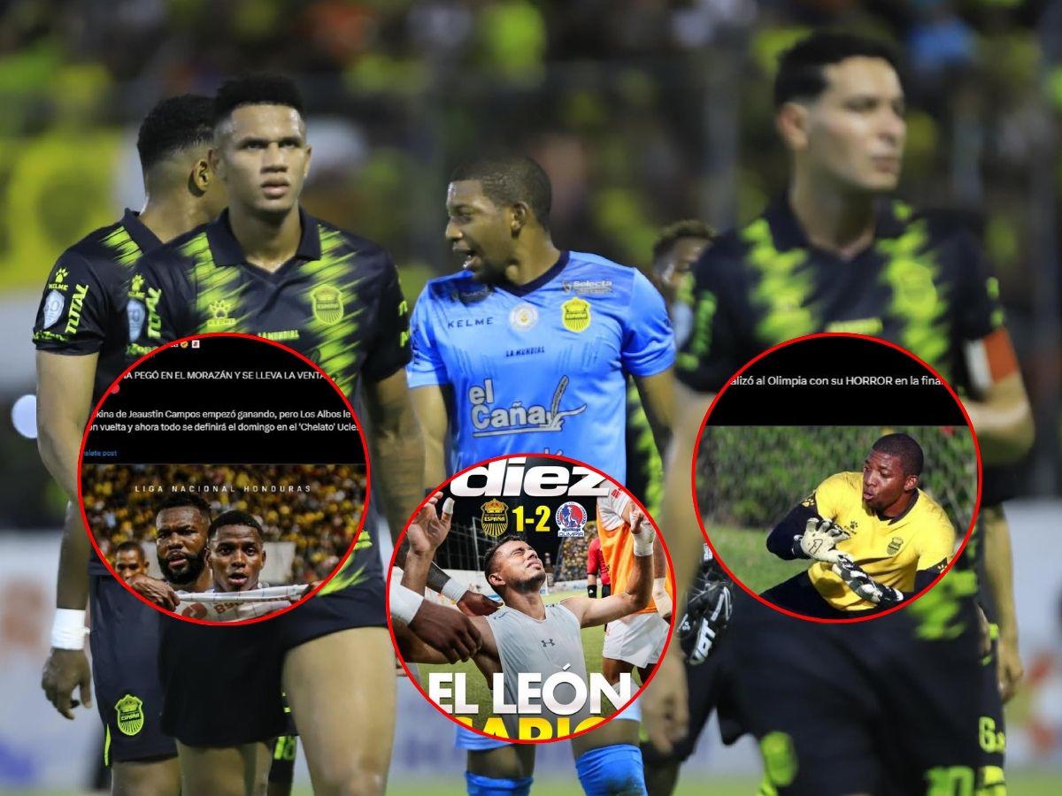 El León acaricia la 39: la prensa señala al culpable de la derrota de Real España y elogian a Olimpia tras la remontada