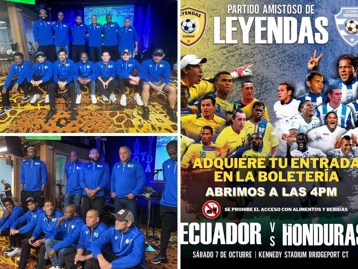 Honduras-Ecuador: El reencuentro entre Amado Guevara con Carlos Pavón y los cracks que jugarán en Connecticut