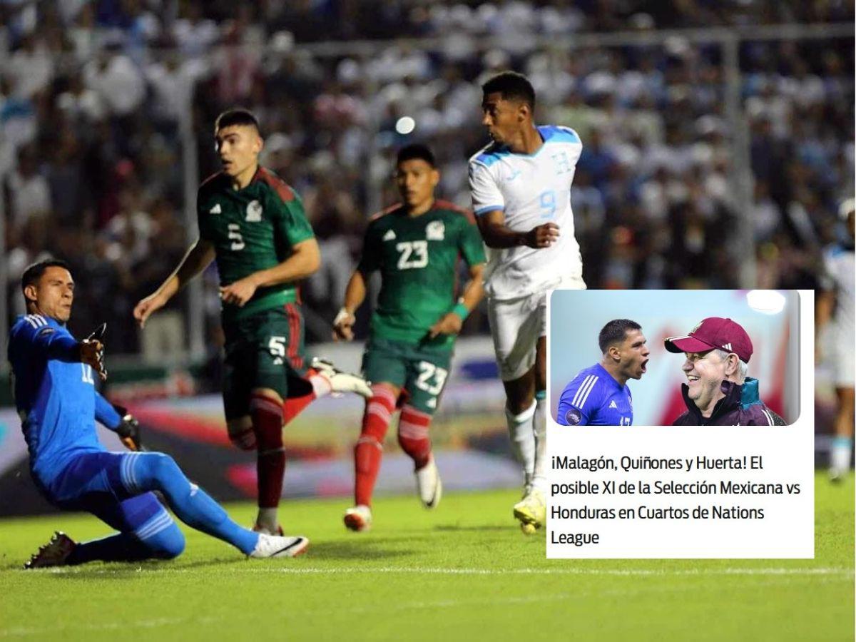 Faitelson deja último dardo a Honduras y prensa de México pone al Chino Huerta como “MVP”: “Hay que ganarles”