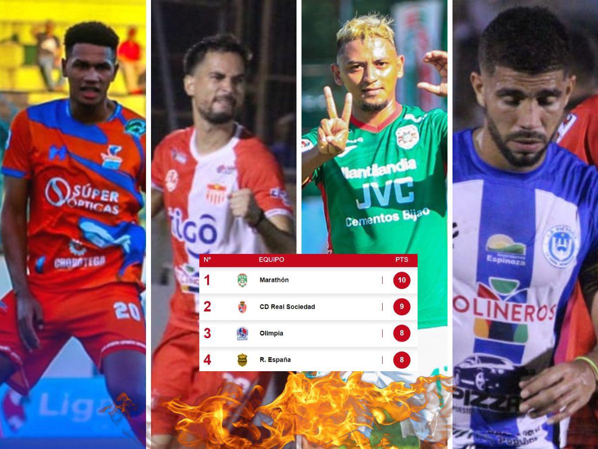 Tabla de posiciones de Honduras: Marathón mantiene el liderato y Vida pone de cabeza la lucha por la permanencia