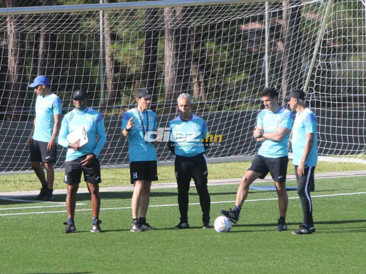 Los tres nuevos porteros de Honduras, el “susto” a Yeison Mejía y la curiosa selfie en el segundo microciclo de Reinaldo Rueda