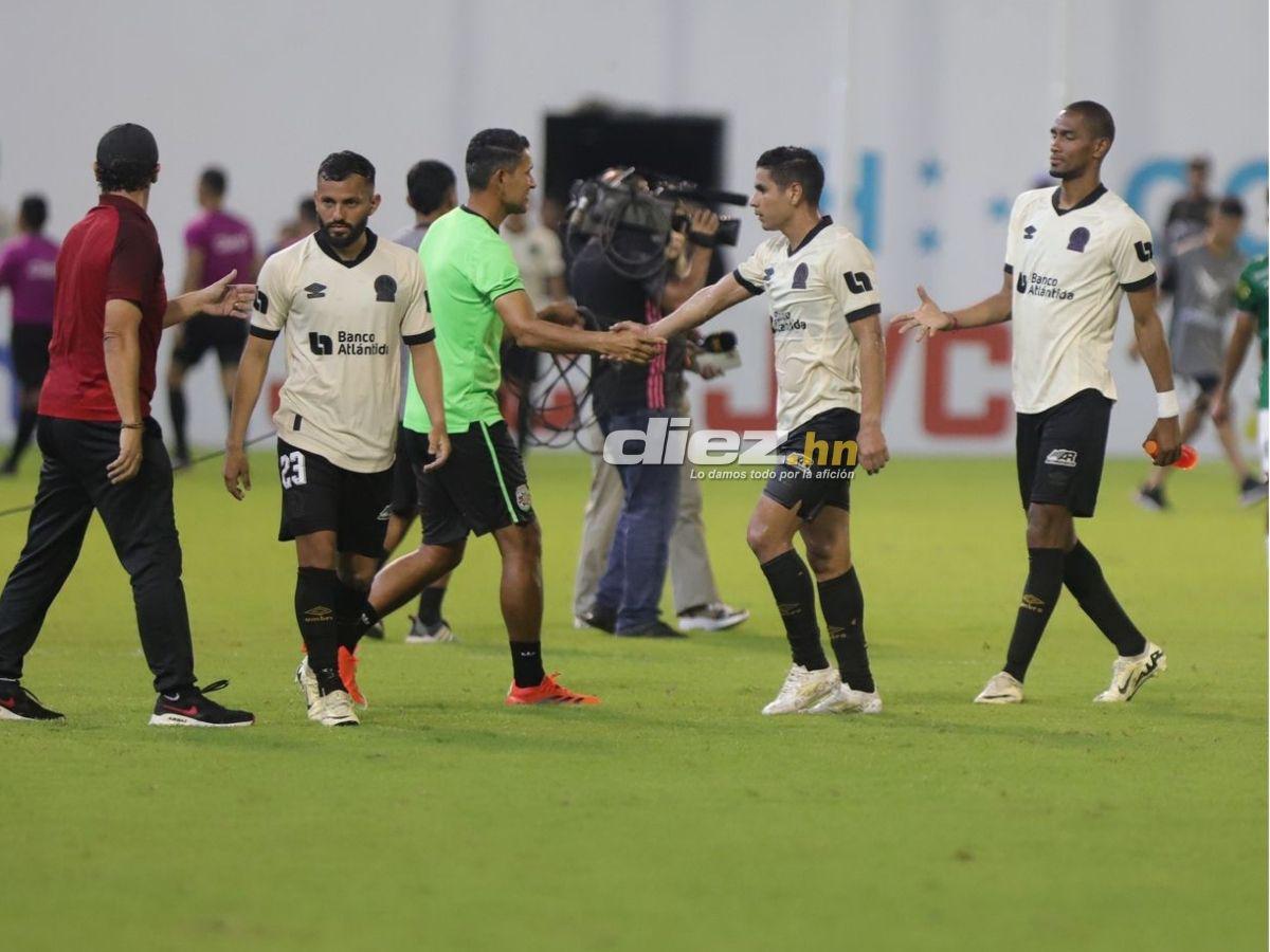 Portero de Marathón encendió alarmas, jugador de Olimpia en camilla, bronca de Benguché y el “regaño” a Troglio en el Morazán