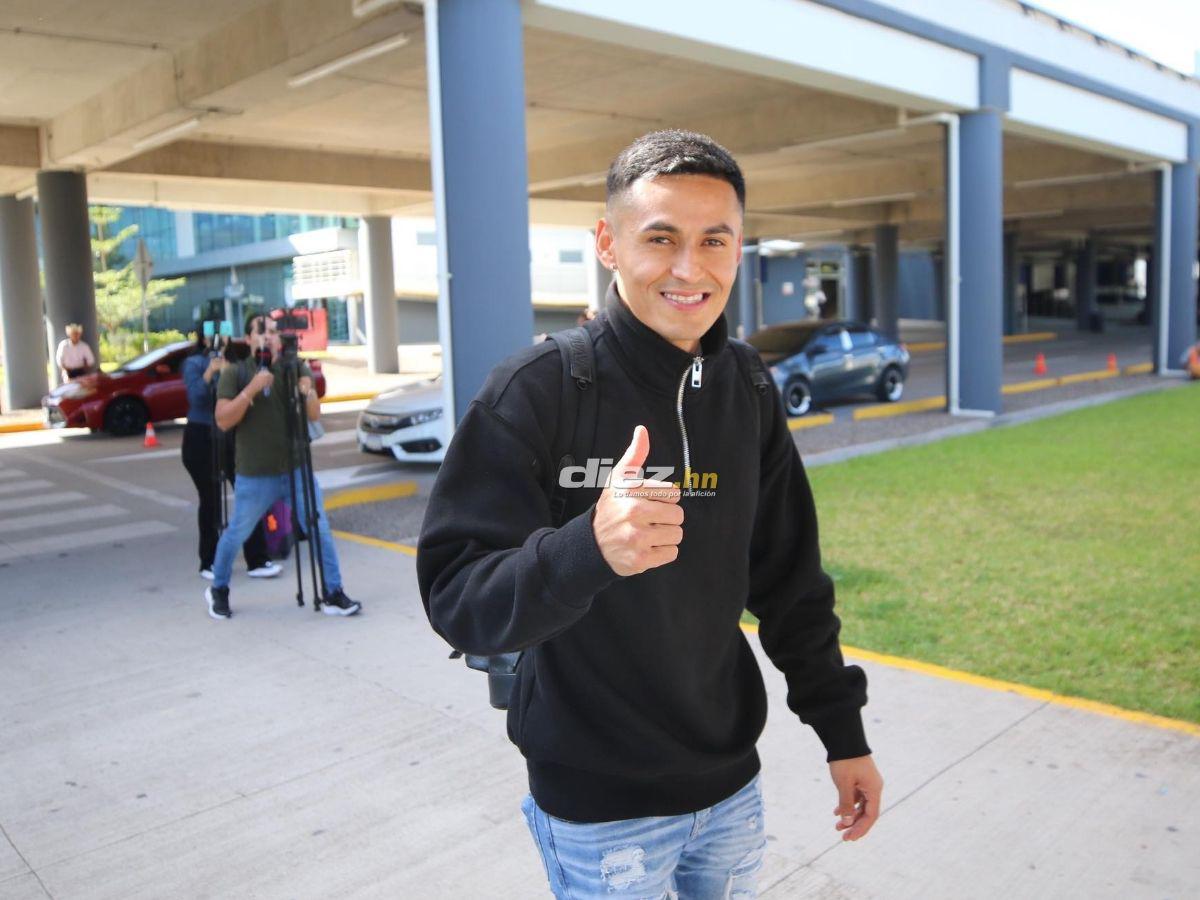 Furor por Andy Nájar en Palmerola, la sorpresa que recibió el jugador de Olimpia, ¿quiénes eran los taxistas?
