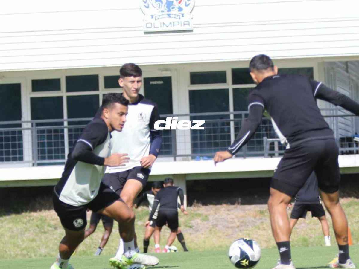 Edwin Rodríguez a todo vapor y los tres lesionados de Olimpia que están por volver: Así entrenó el león tras recuperar el liderato