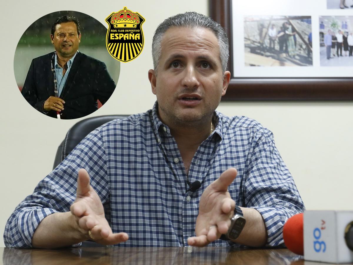 Burbara confirma pago a Rocca ante FIFA; adelantó los fichajes que pidió Jeaustin Campos a Real España